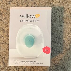 Willow Go Container Set - White and Aqua